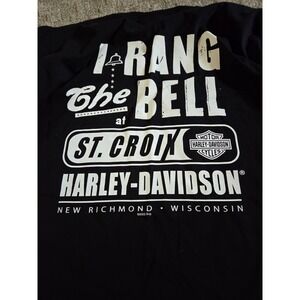 Harley Davidson Tee Shirt St Croix I Wisconsin